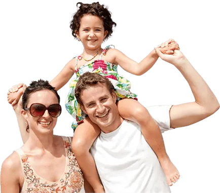 Famille dans une photographie d’illustration