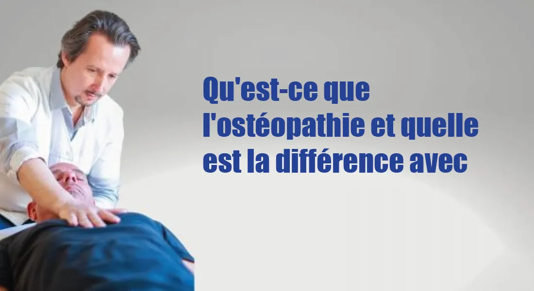 Fabrice Lefèvre : différences entre ostéopathie et chiropractie
