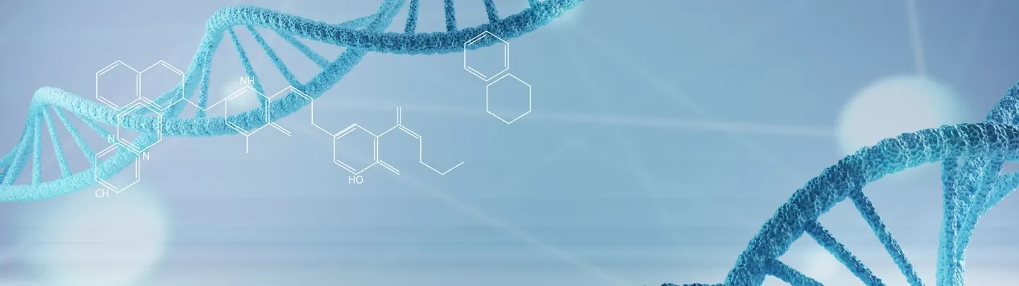 Illustration d’une double hélice d’ADN